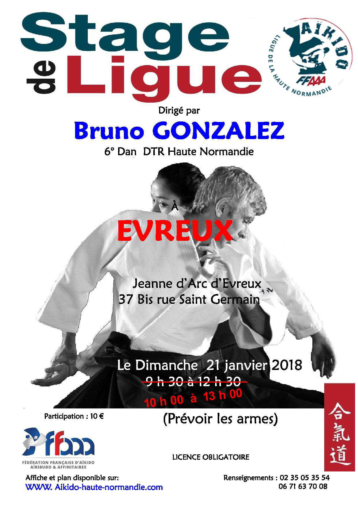 Stage de ligue Bruno Gonzalez