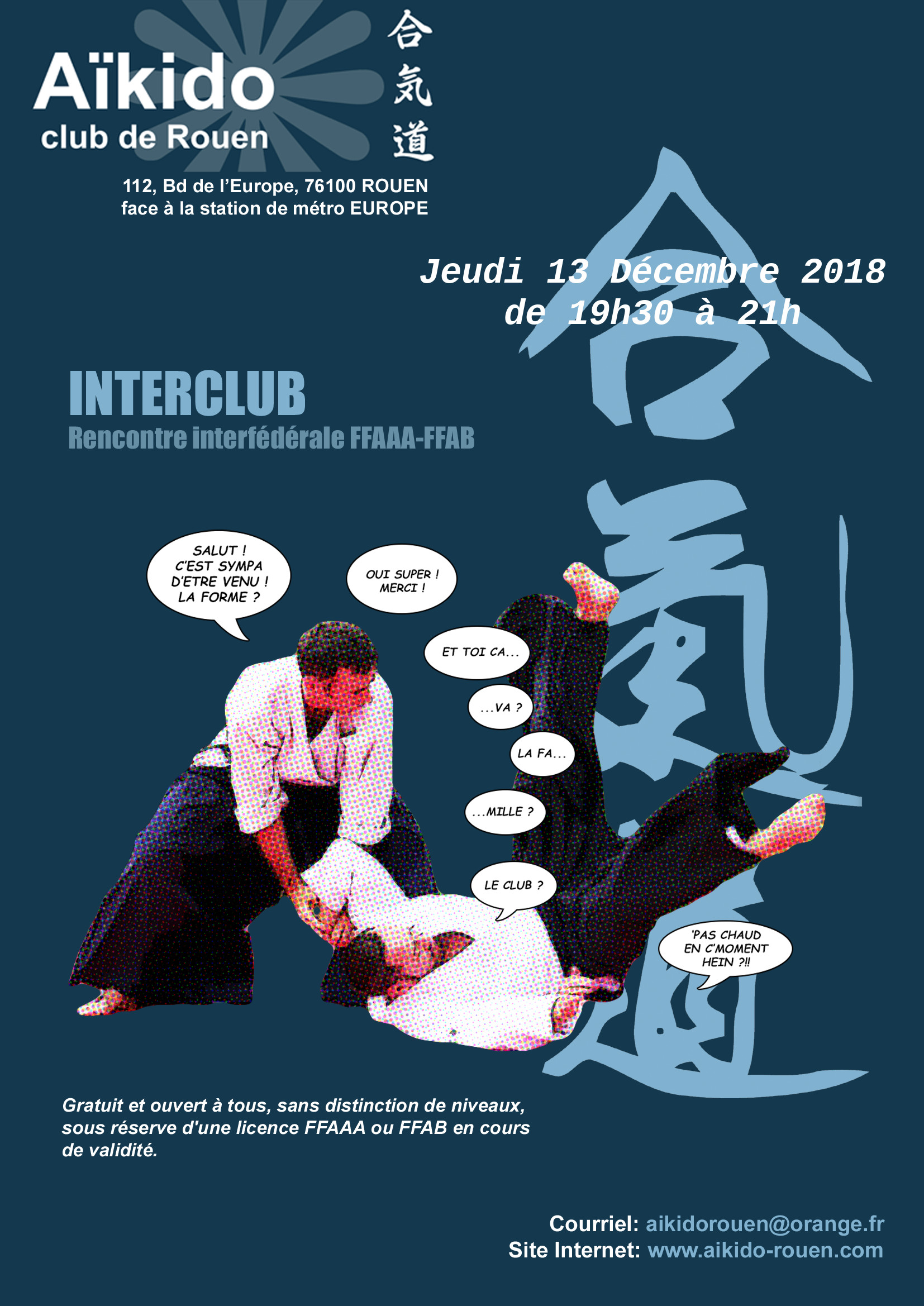 Interclub Jeudi 13 Décembre