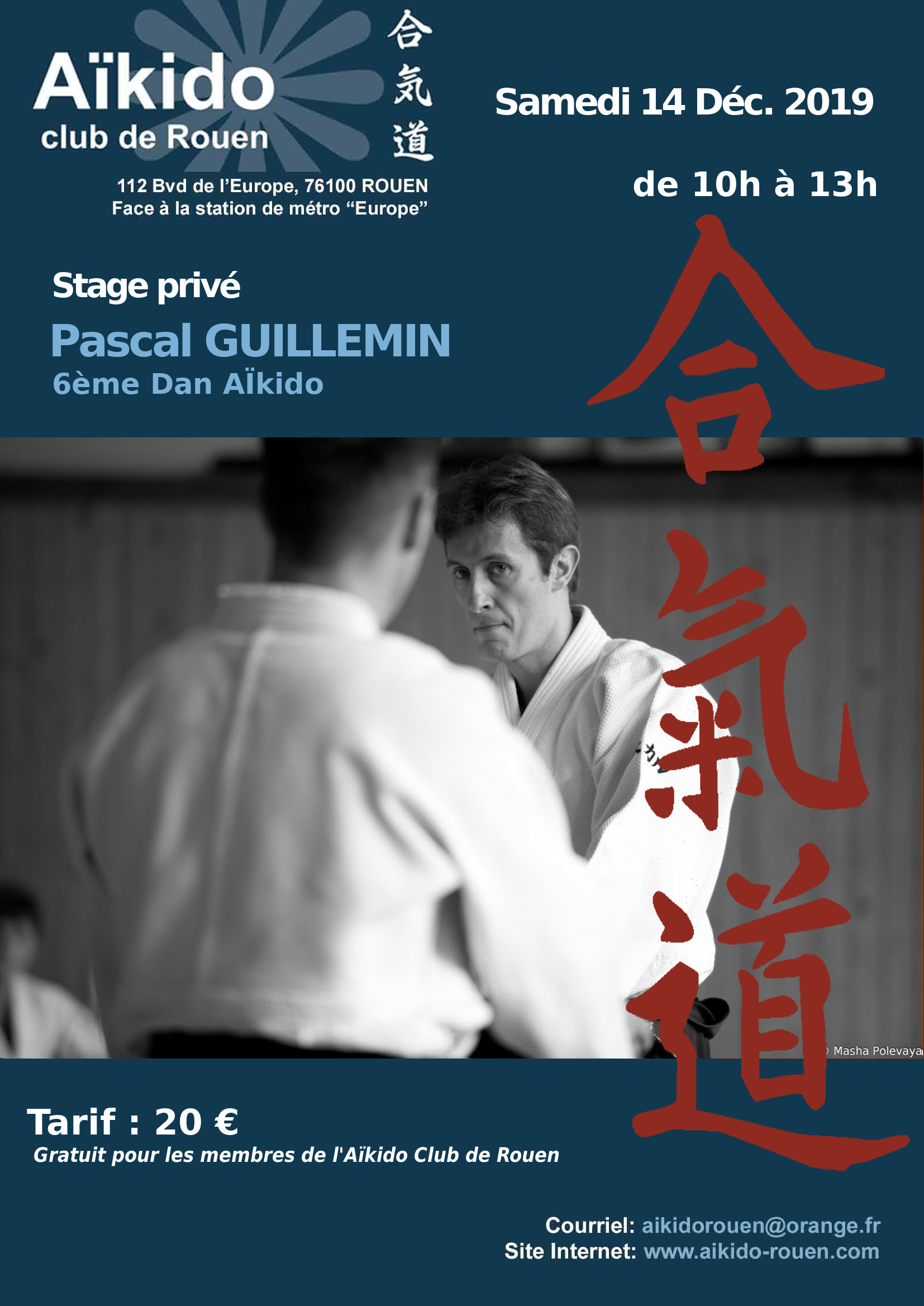 Stage Pascal Guillemin du 14 Déc 2019