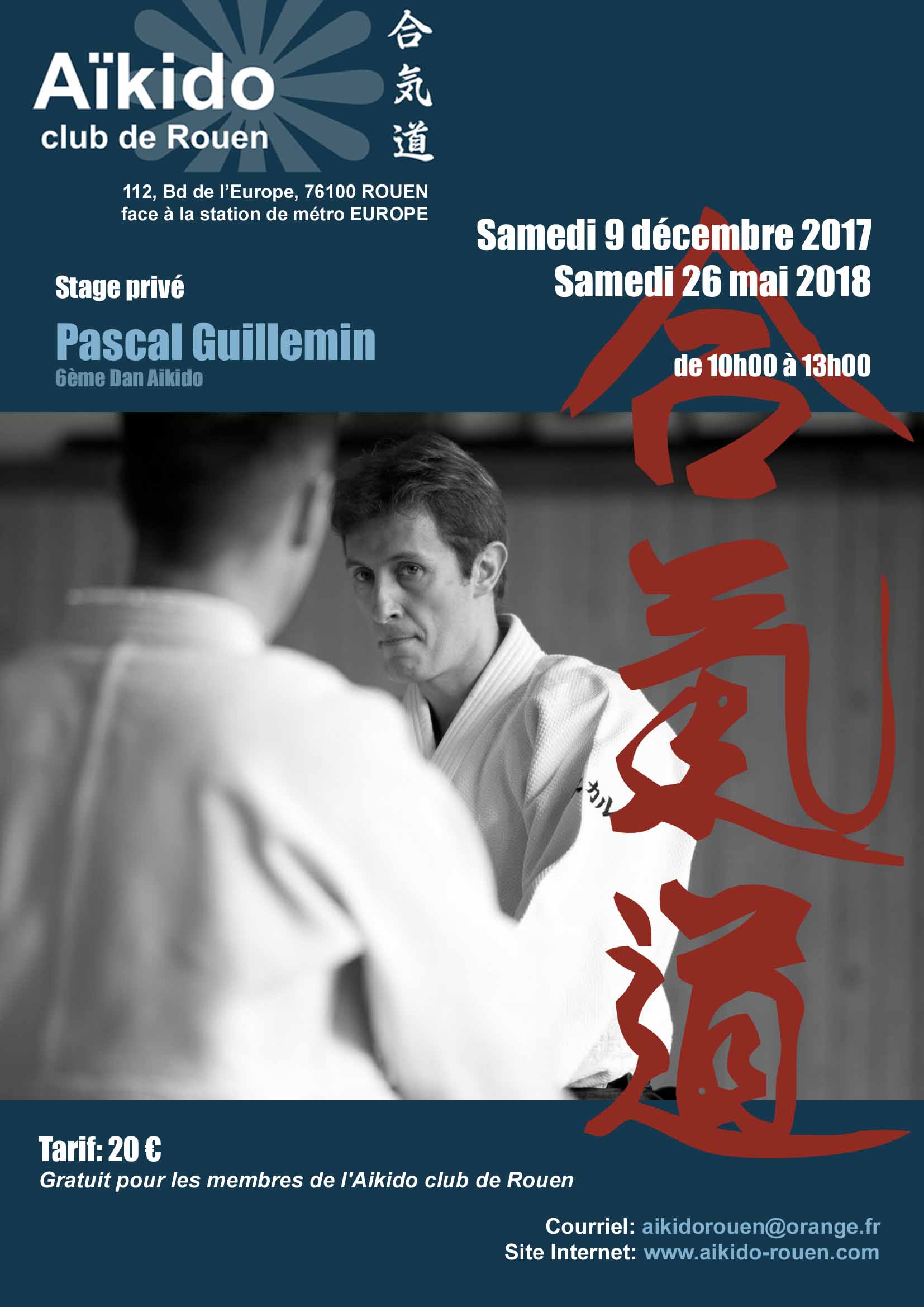 Pascal Guillemin à Rouen le 9 déc