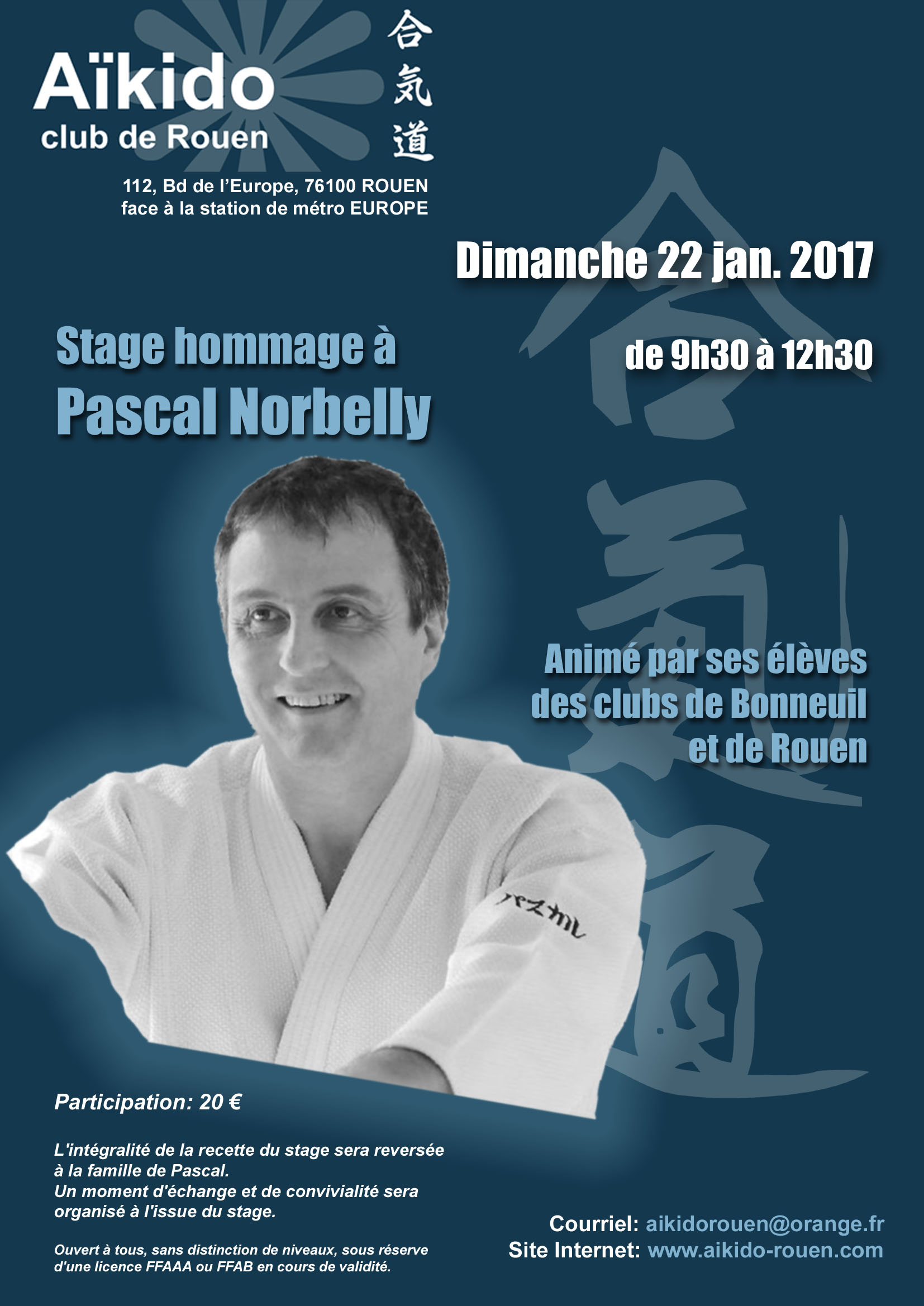 Stage hommage 22 janvier