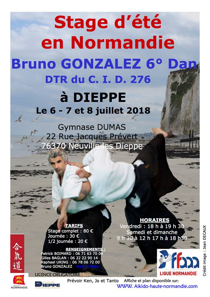 Stage d'été 2018 à Dieppe