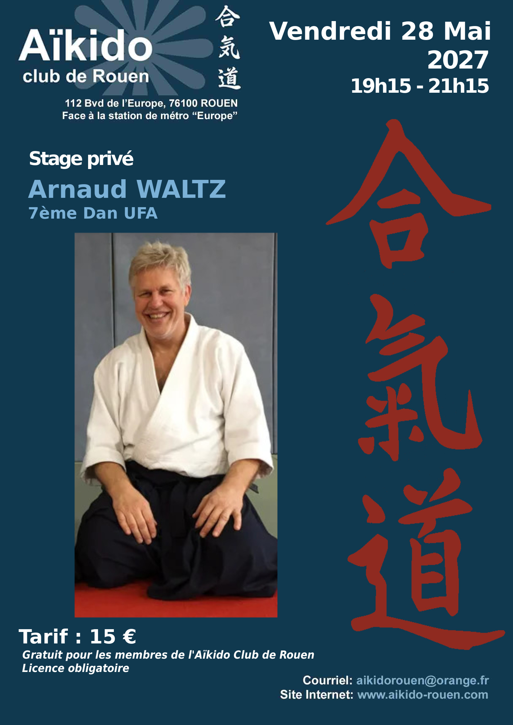 Stage à venir