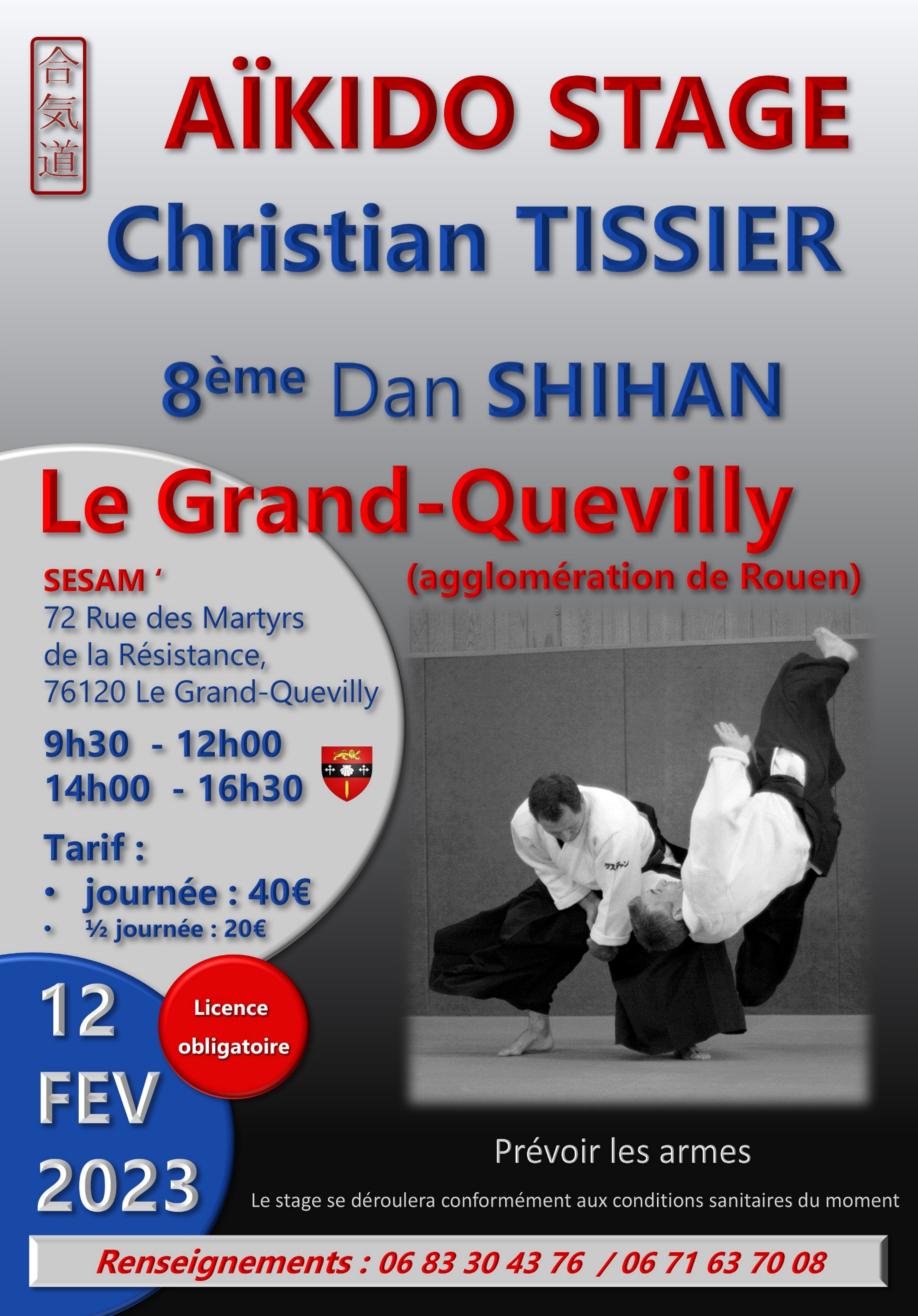 Stage animé par Chritian Tissier Février 2023