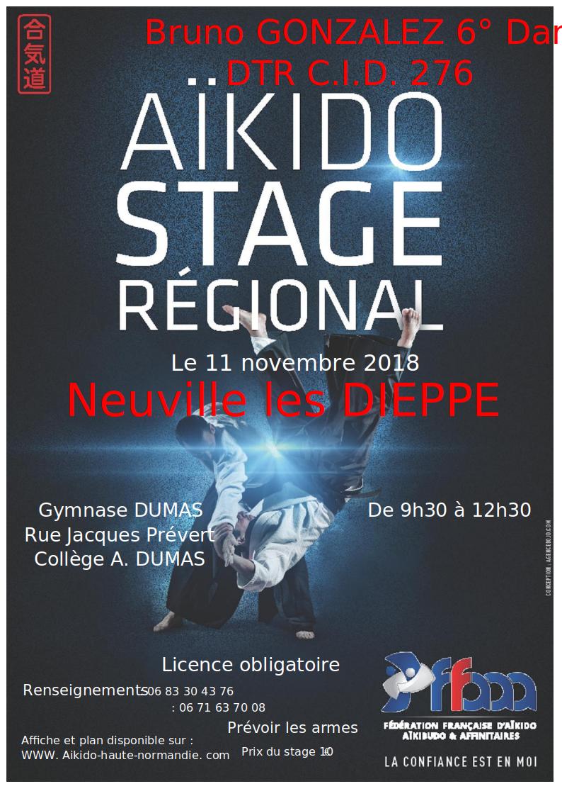 Stage Régional à Dieppe 2018